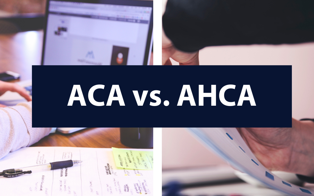 ACA Premiums vs. ACHA Premiums Data by County